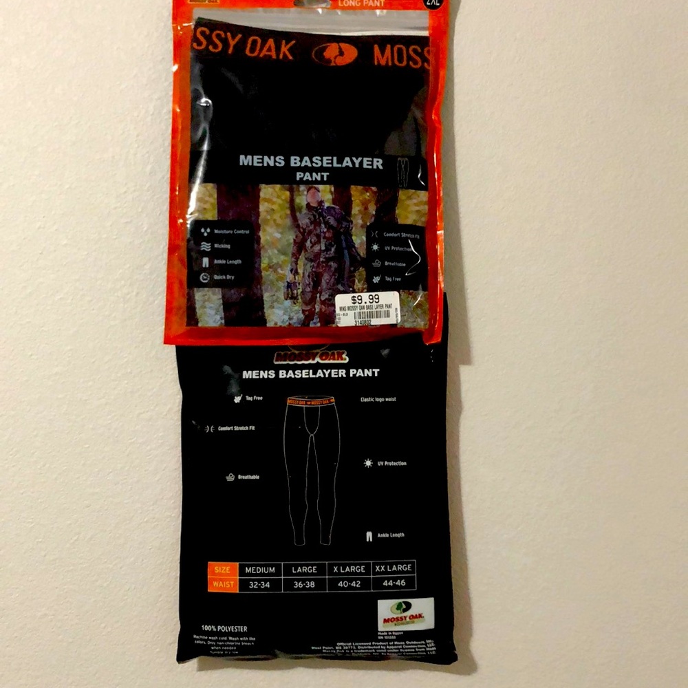 Mossy Oak Base Layer Pants